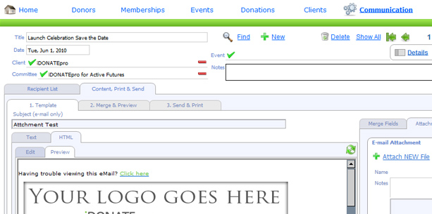 iDONATEpro
