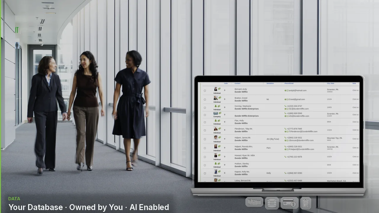 Unlimited donor and giving data from every campaign in one iDONATEpro database